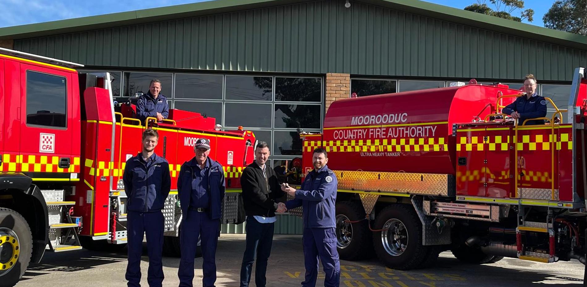 NEW FIRE TRUCKS FOR MOOROODUC Main Image